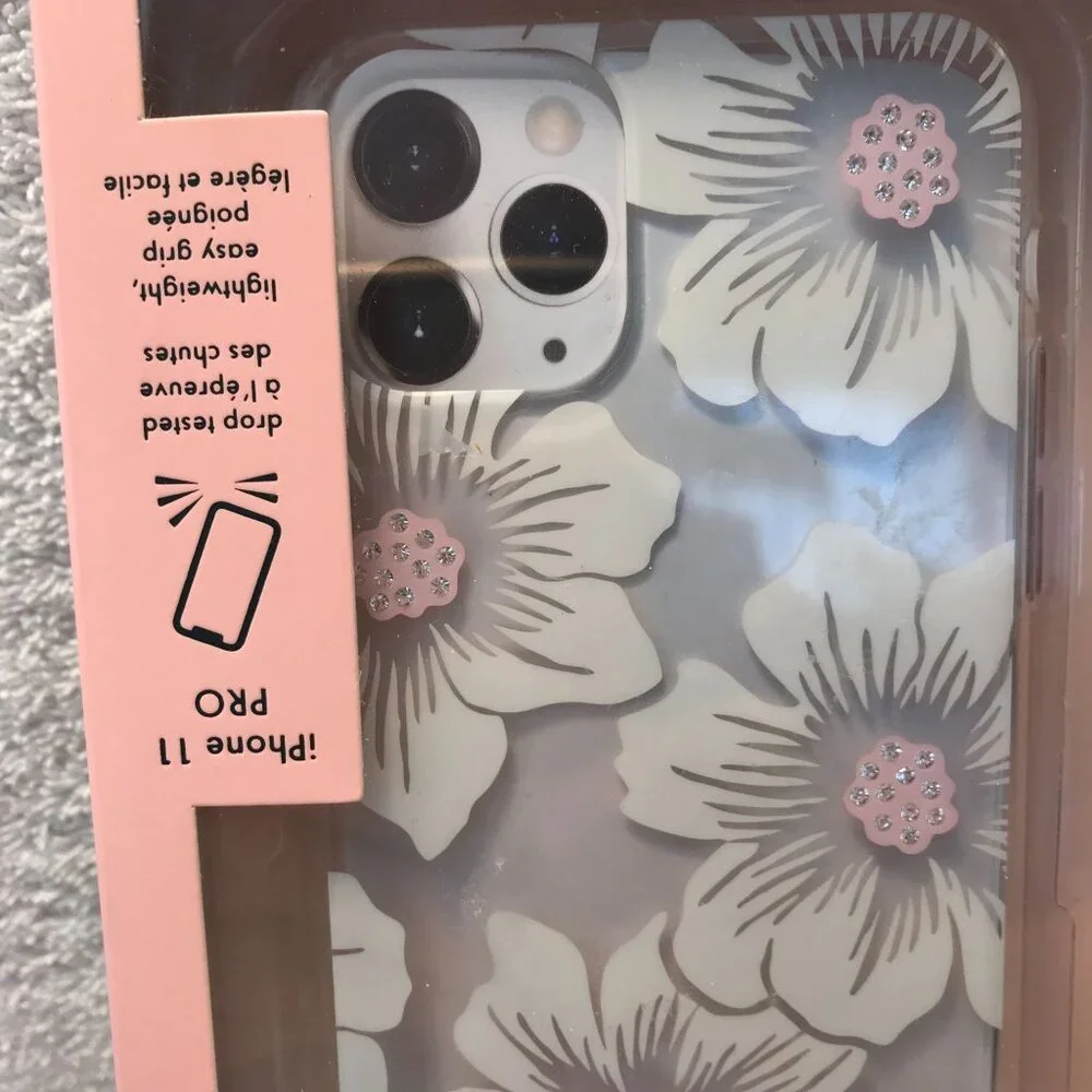 Kate Spade New York Protective Hardshell Case For iPhone 11 Pro With Floral Desi